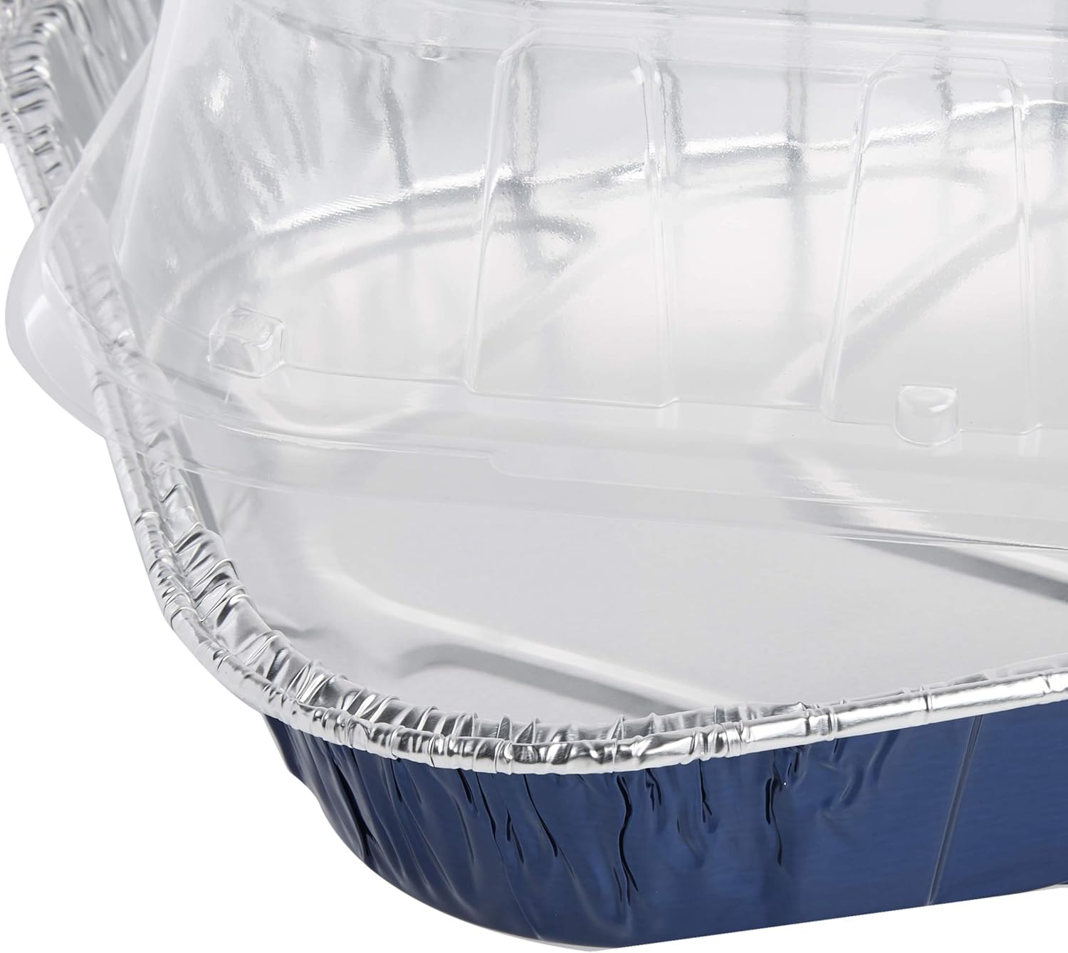 Reynolds Kitchens Aluminum Pans with Lids, Blue, 13x9 Inch, 2 Count : Everything Else