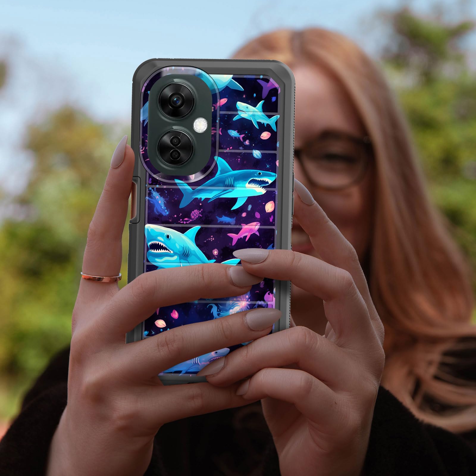 Funda para Oneplus Nord N30 5G/CE 3 Lite, cuerpo completo, a prueba de golpes, protección contra caídas, a prueba de polvo, resistente, 3 capas, militar, resistente, duradera, para Oneplus