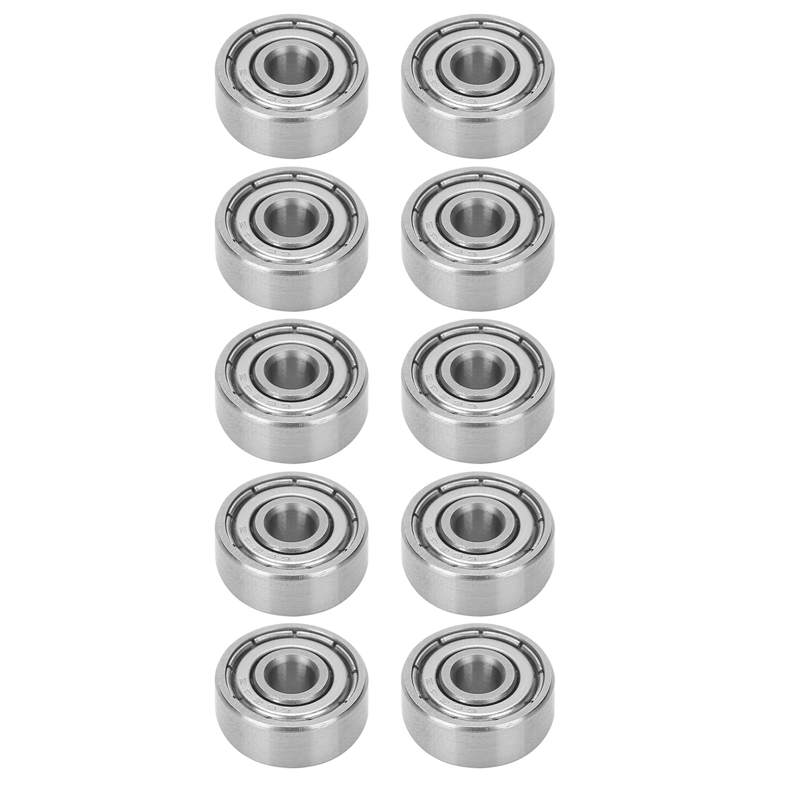 Cuscinetti Radiali a Sfera in Acciaio Inox 5x13x5 mm per Longboard Skateboard Pattini in Linea Rotelle Sport Estremi Adatti a Ruote di Sicurezza e Performance