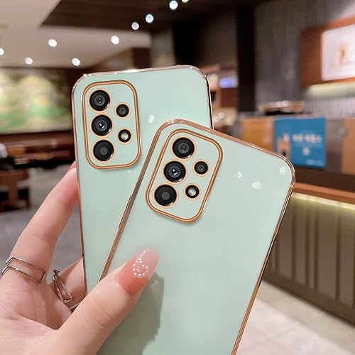 Miniatura 4 de Funda para Samsung Galaxy A53, A53 5G para mujeres y niñas, galvanoplastia, bonita estética de lujo, moderna, bonita, protección completa de TPU