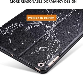 YENDOSTEEN iPad Air 1 2013 Released Case, Smart Ultra Slim Stand Folio Protective Case, Cloud Lighthouse, Adjustable Angle Notebook Type