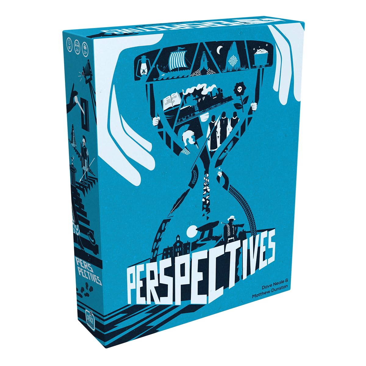 Asmodee Perspectives (boîte Bleue) Jeu de société Familial 2 à 6 Joueurs à partir de 12 Ans et Plus 90 Minutes Allemand