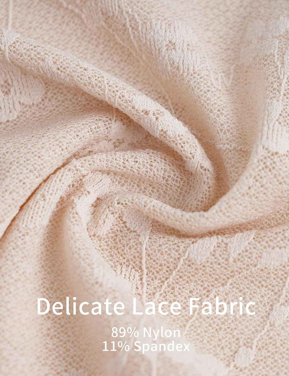 Daydance Sheer Ballet Skirt for Women, Pull On Dance Skirt with Asymmetrical Hem Lace Pattern to Wear Over Dance Pants
