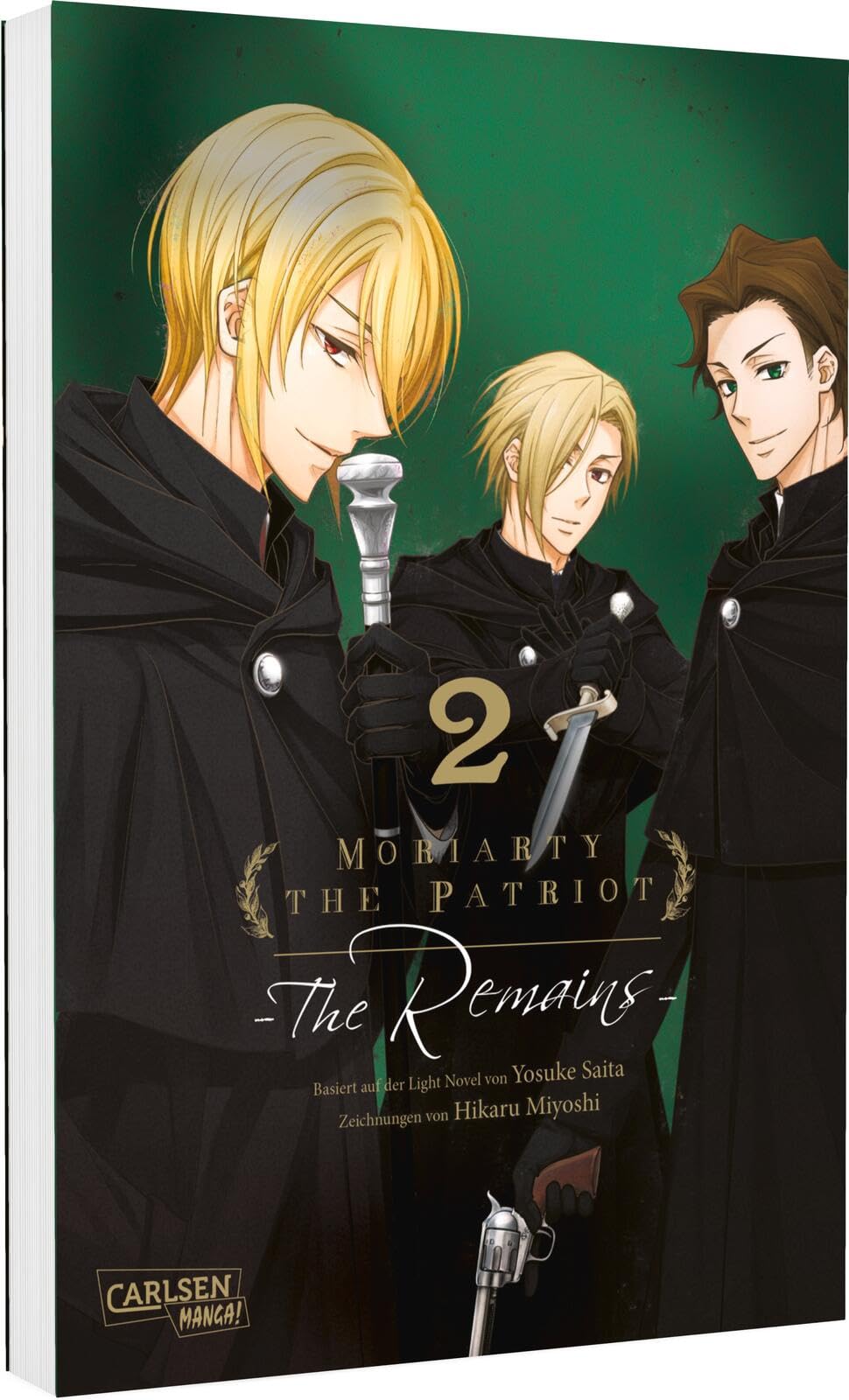 Moriarty the Patriot: The Remains 2: Mystery-Manga über die spannenden Kriminalfälle von Sherlock Holmes' größtem Gegenspieler