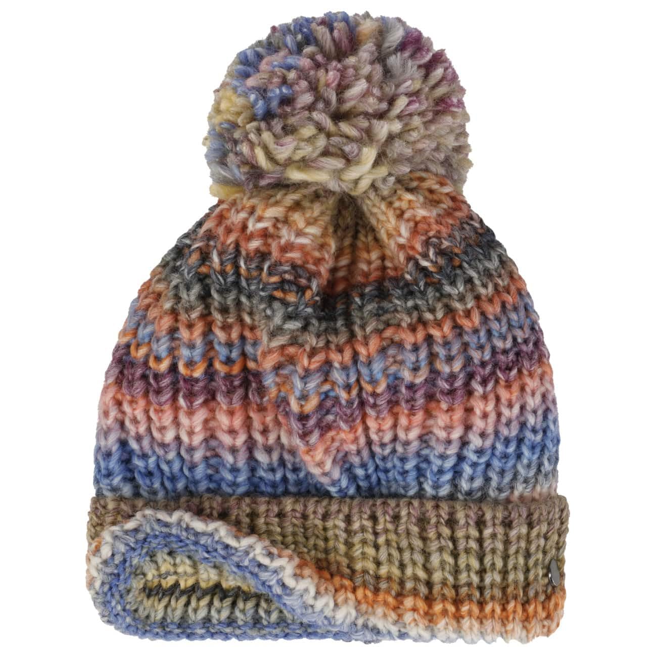 Lierys Finja Bonnet a Pompon en Tricot Fabrique en Allemagne Unisexe Automne Hiver
