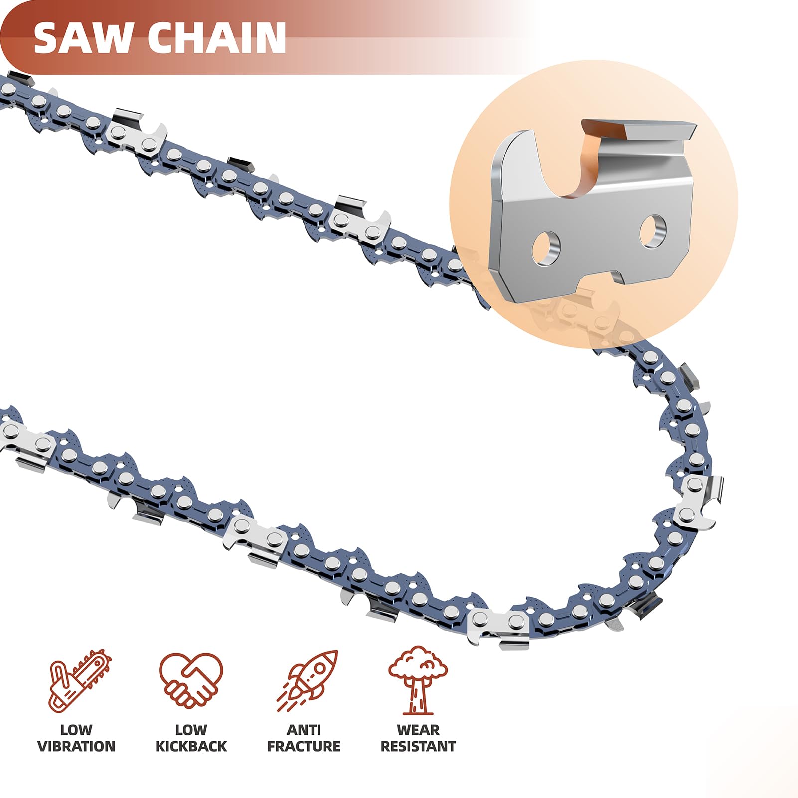 Amazon.com: 3 Pack 24 Inch Chainsaw Chain 591119484 Compatible
