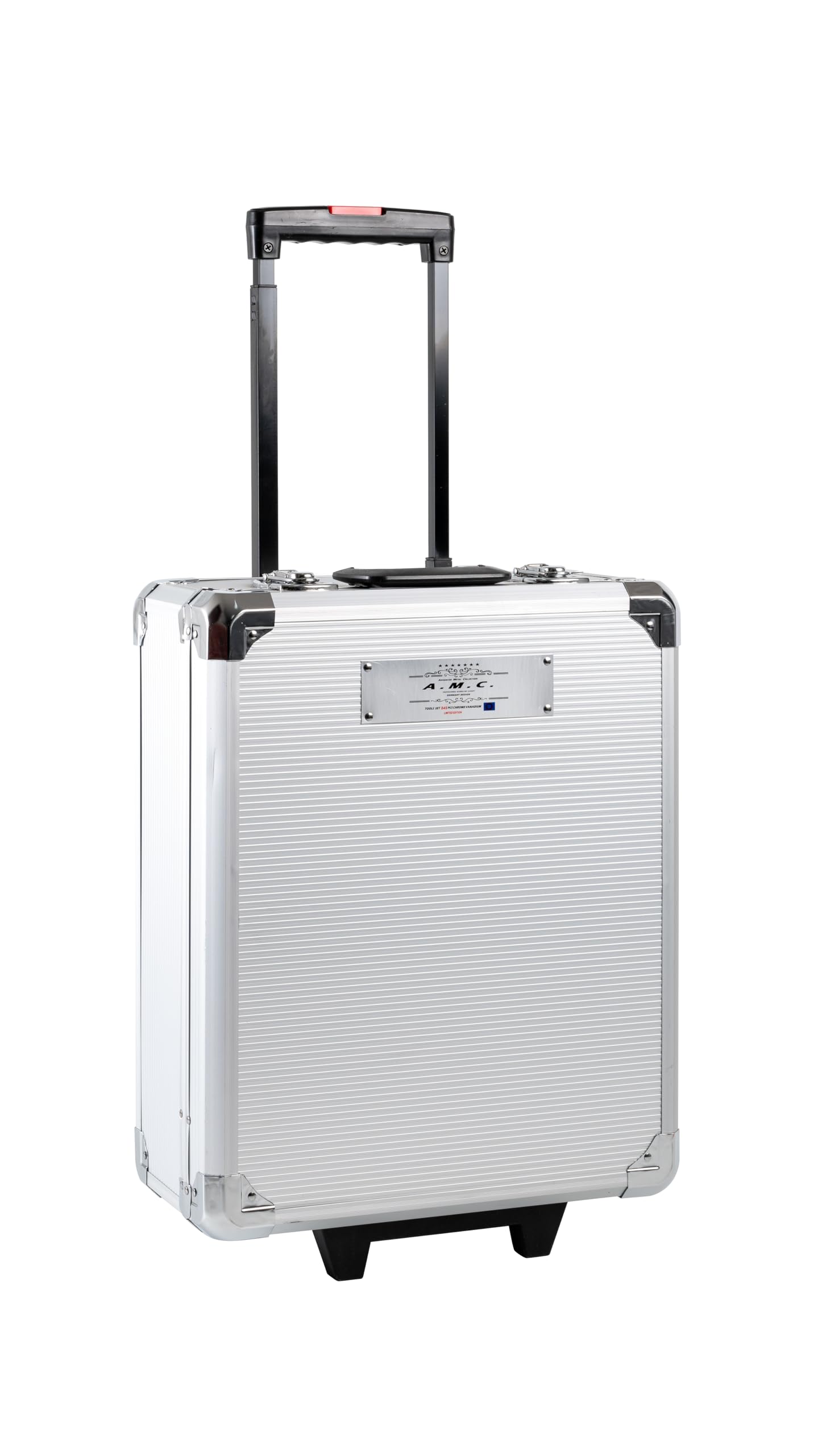 AMC Set Cassetta Attrezzi Chiavi a Trolley completa di 849 pezzi Professionali, strumenti e accessori per un utilizzo Professionale o fai da te in Acciaio Cromo Vanadio