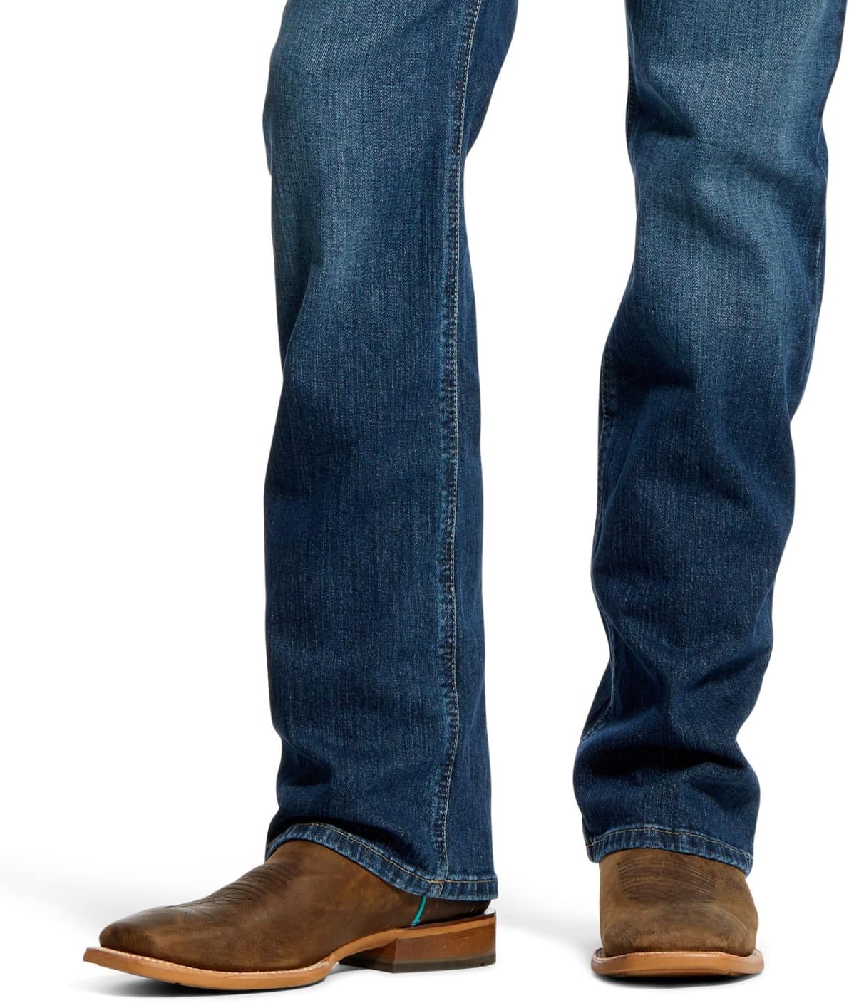 ARIAT Men's M4 Low Rise Boot Cut Jeans 34W x 30L Stretch Freeman
