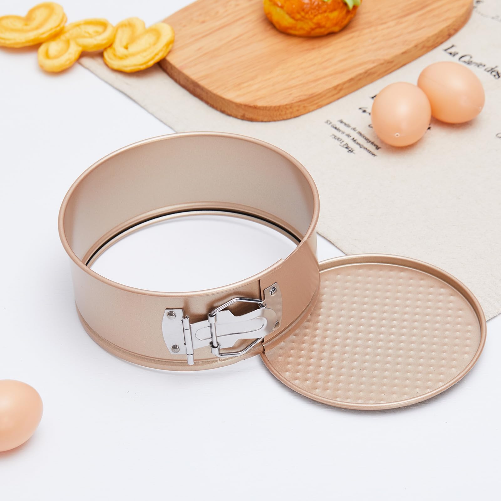 Buy Hiware Inch Non-stick Springform Pan With Removable Bottom