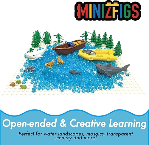 Miniatura 6 de Juego de 1050 unidades de platos redondos negros de 1 x 1, juego de juguetes de construcción a granel, piezas de puntos circulares, tachuelas