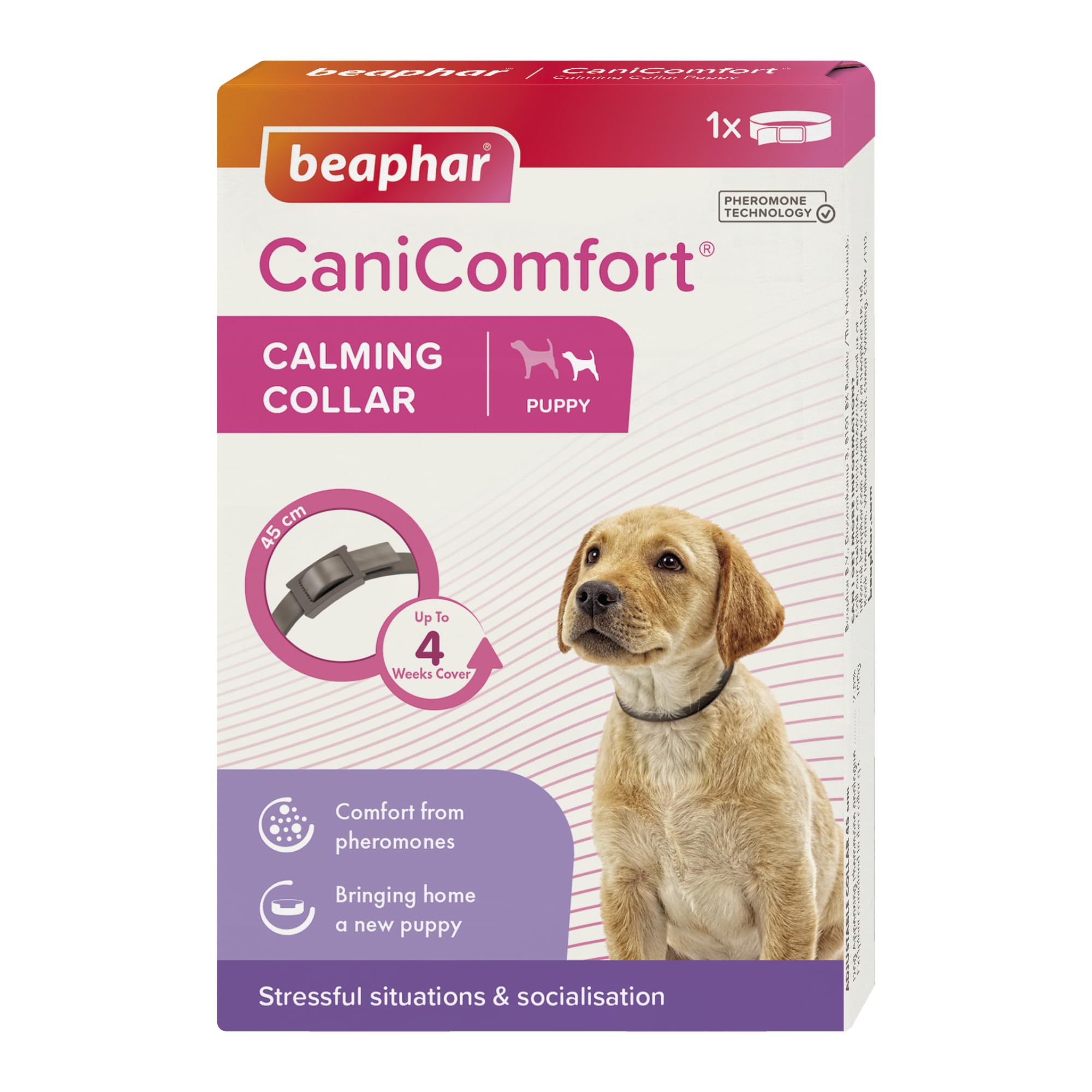 Beaphar Canicomfort Calming Collar - Puppy - 45Cm
