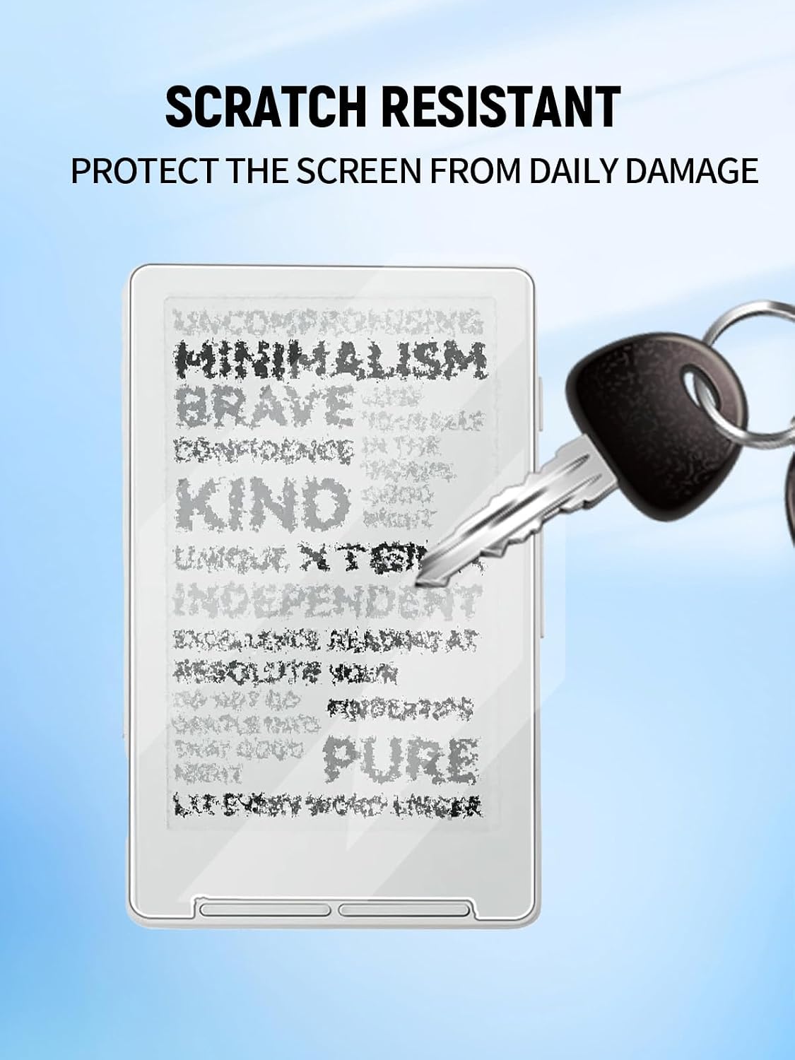 Screen Protector for Xteink X4 eReader 4.3 Inch Soft Screen Protector/Rear Screen Film[2 in 1] Anti-scratch Anti-Fingerprint High Sensitive