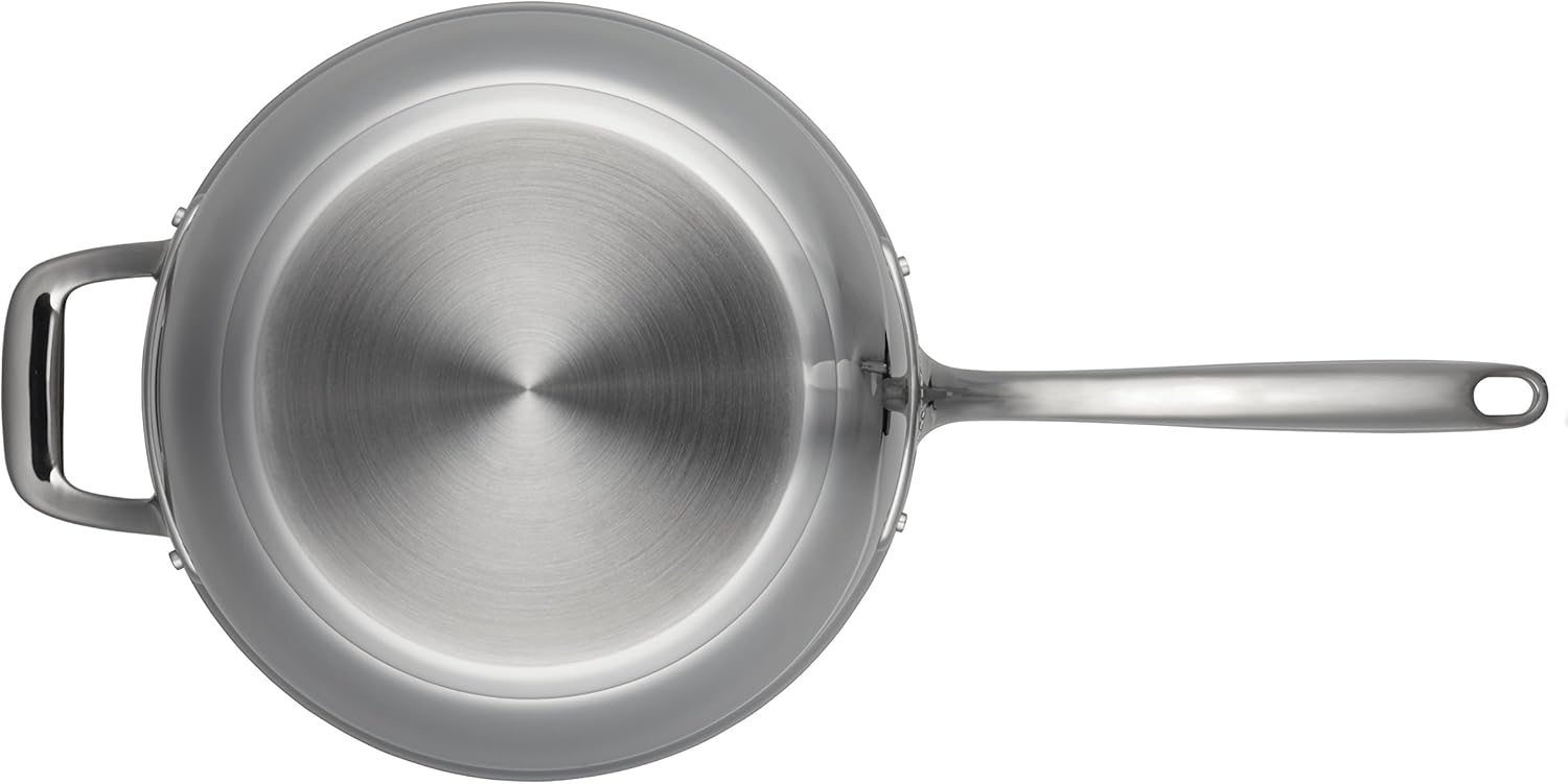 50% Off Discount Breville Thermal Pro Stainless Steel Sauce Pan/ Saucepan/Saucier with Lid and Helper Handle, 4 Quart, Silver,32069 🛒 Flash Sale Breville Thermal Pro Stainless Steel Sauce Pan/ Saucepan/Saucier with Lid and Helper Handle, 4 Quart, Silver,32069