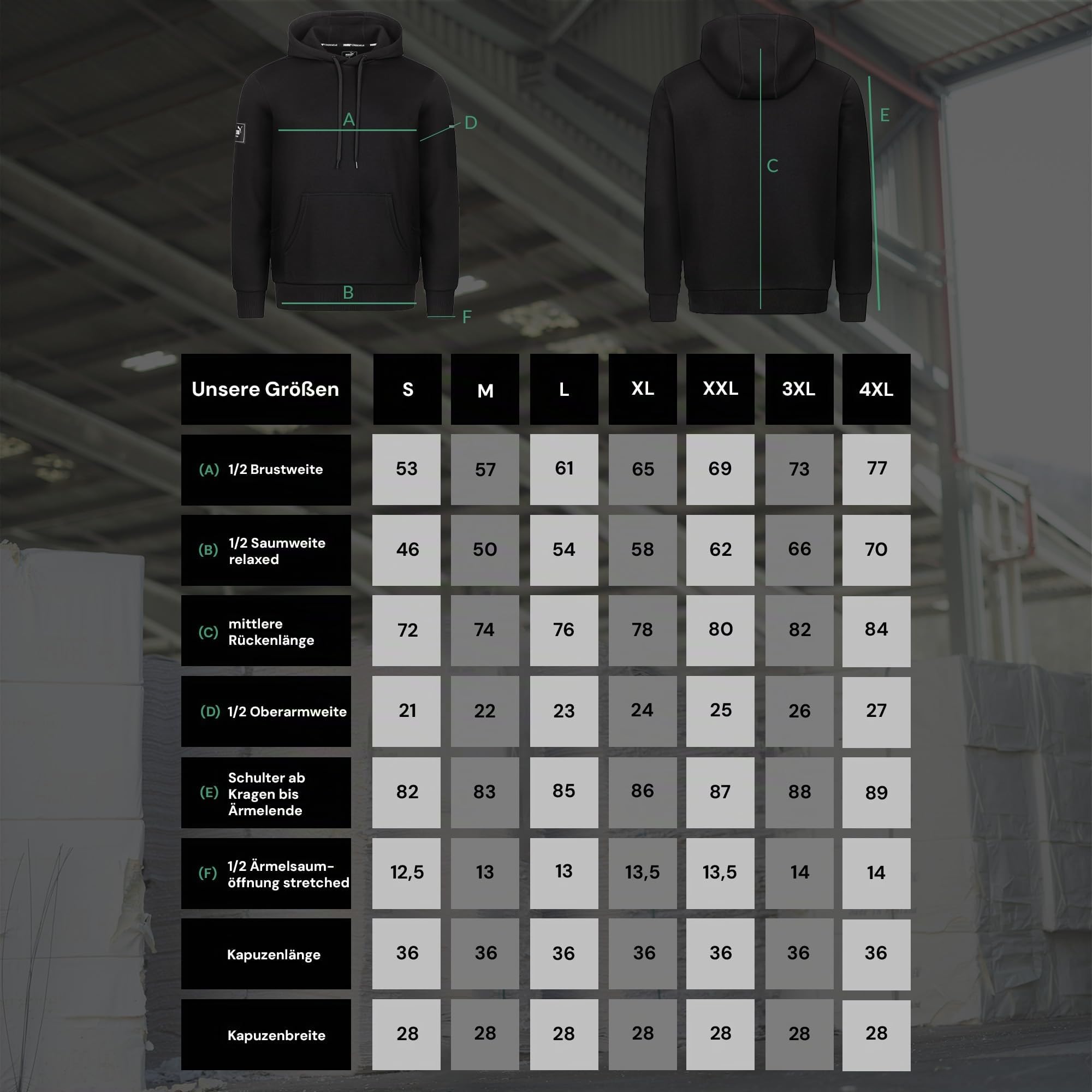 PUMA Workwear Advanced Kollektion - Hoodie Herren Pullover mit Kapuze - Schultertasche, Zwei Seitentaschen und Bauchtasche - Atmungsaktives Gewebe - Für Handwerk und Logistik