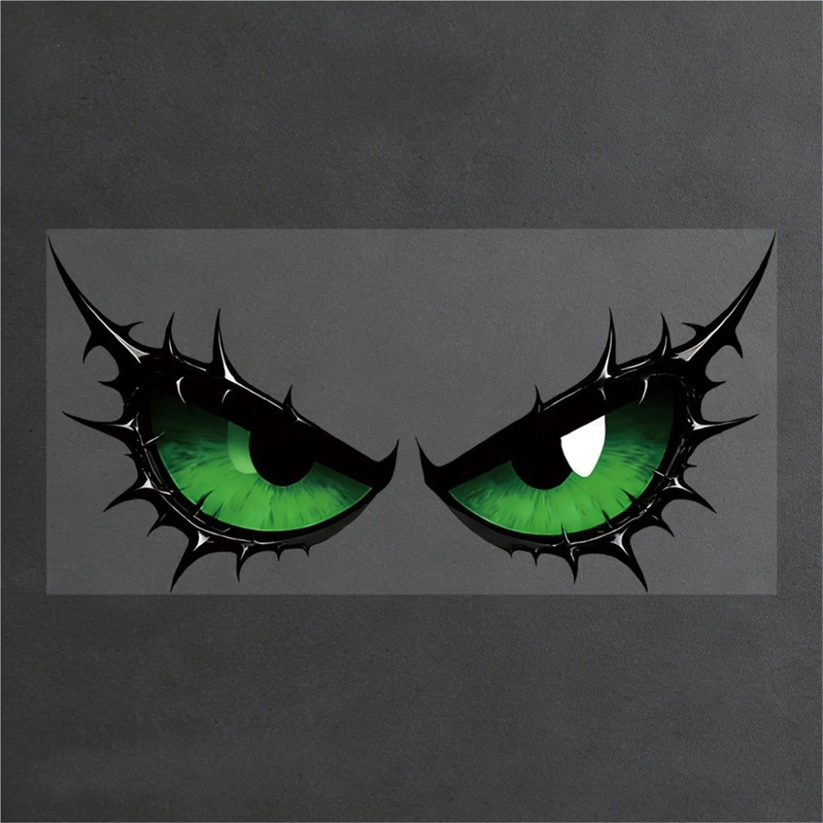 HAfgDJ 1Pc Eye Motorcycle Sticker, Decal for Fuel Tank, Helmet, Fairing Car Rear Windshields Motorcycle