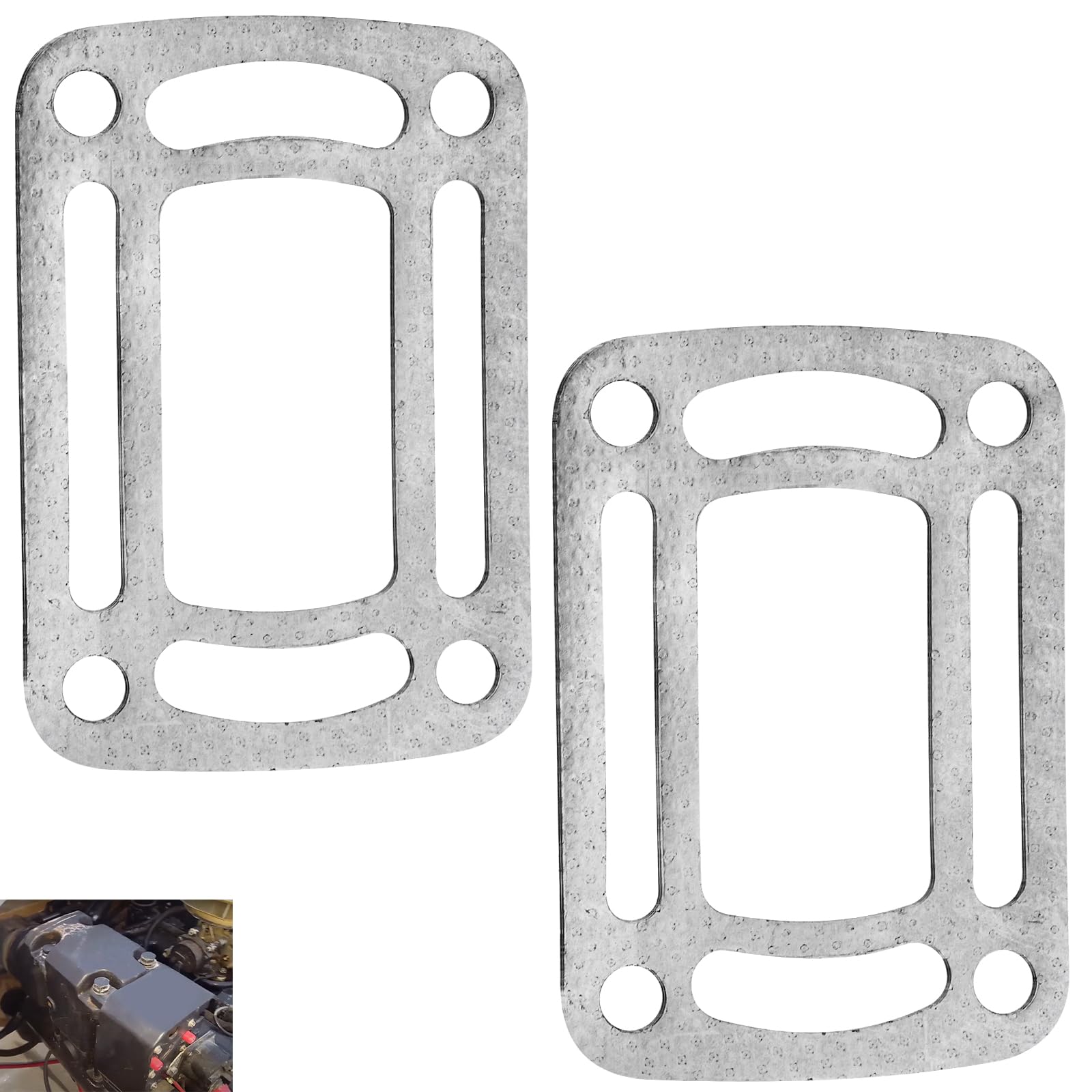 Amazon.com: 2 Pack 18-0943 Gaskets Compatible with Volvo