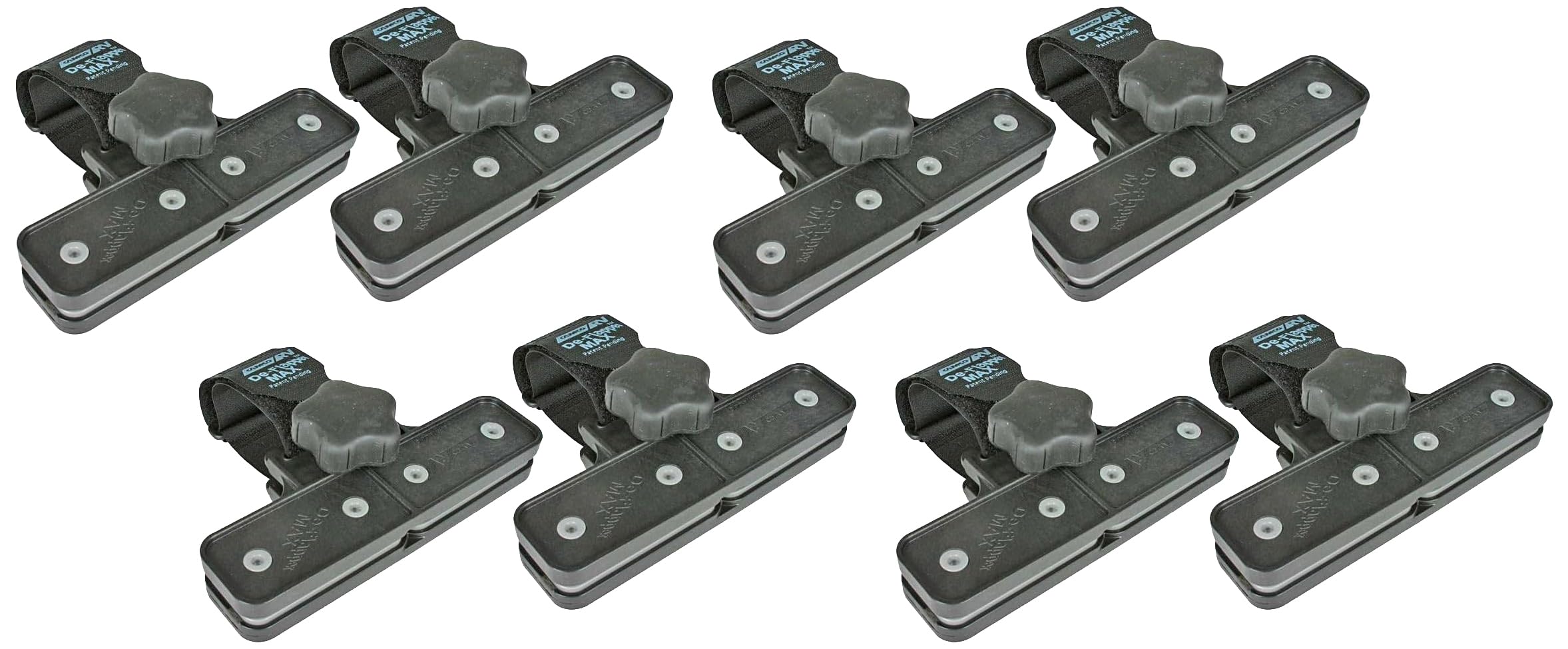Camco Awning De-Flapper Max - Protects Your RV Awning from Costly Rips and Tears, Rust Resistant - (42251) 2 Count (Pack of 4)
