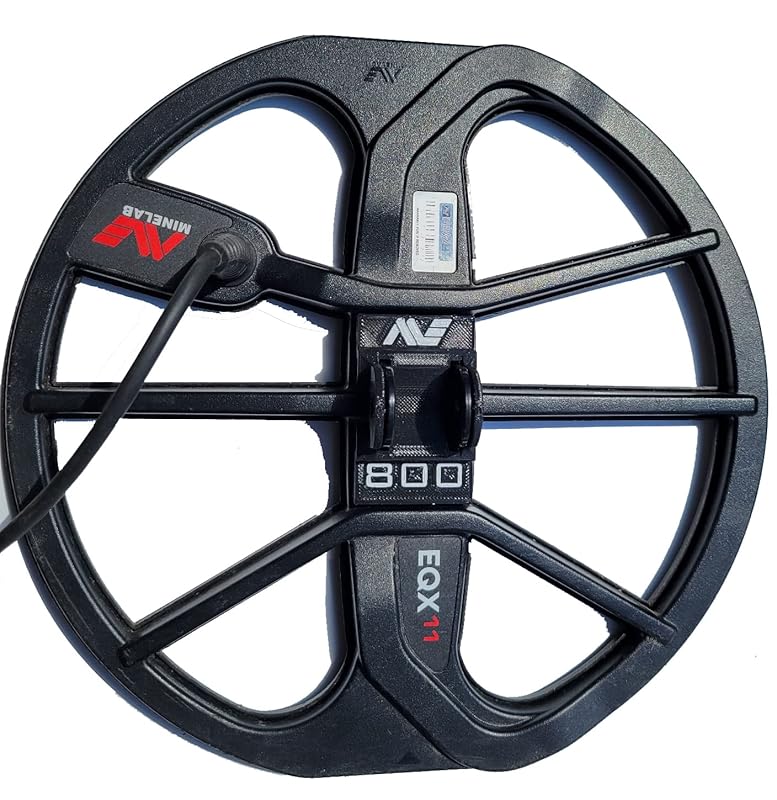 Minelab Metal Detector Shrxy Metal Detector 11" Search Coil Ear Repair Stiffener 1pcs For Minelab Equinox 600 800 Coil-Used To Protect Metal Detectors For Adults