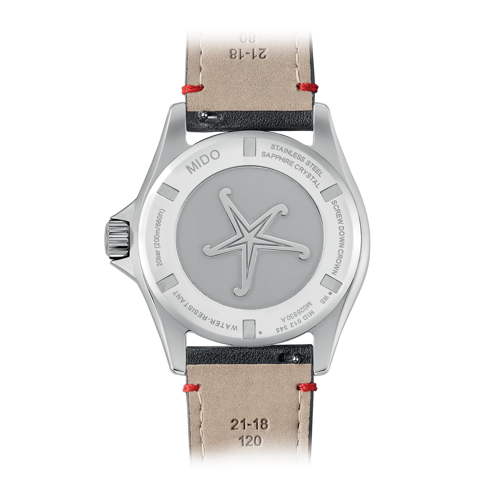 MIDO Ocean Star Worldtimer M026.830.16.030.00 Herren Automatikuhr