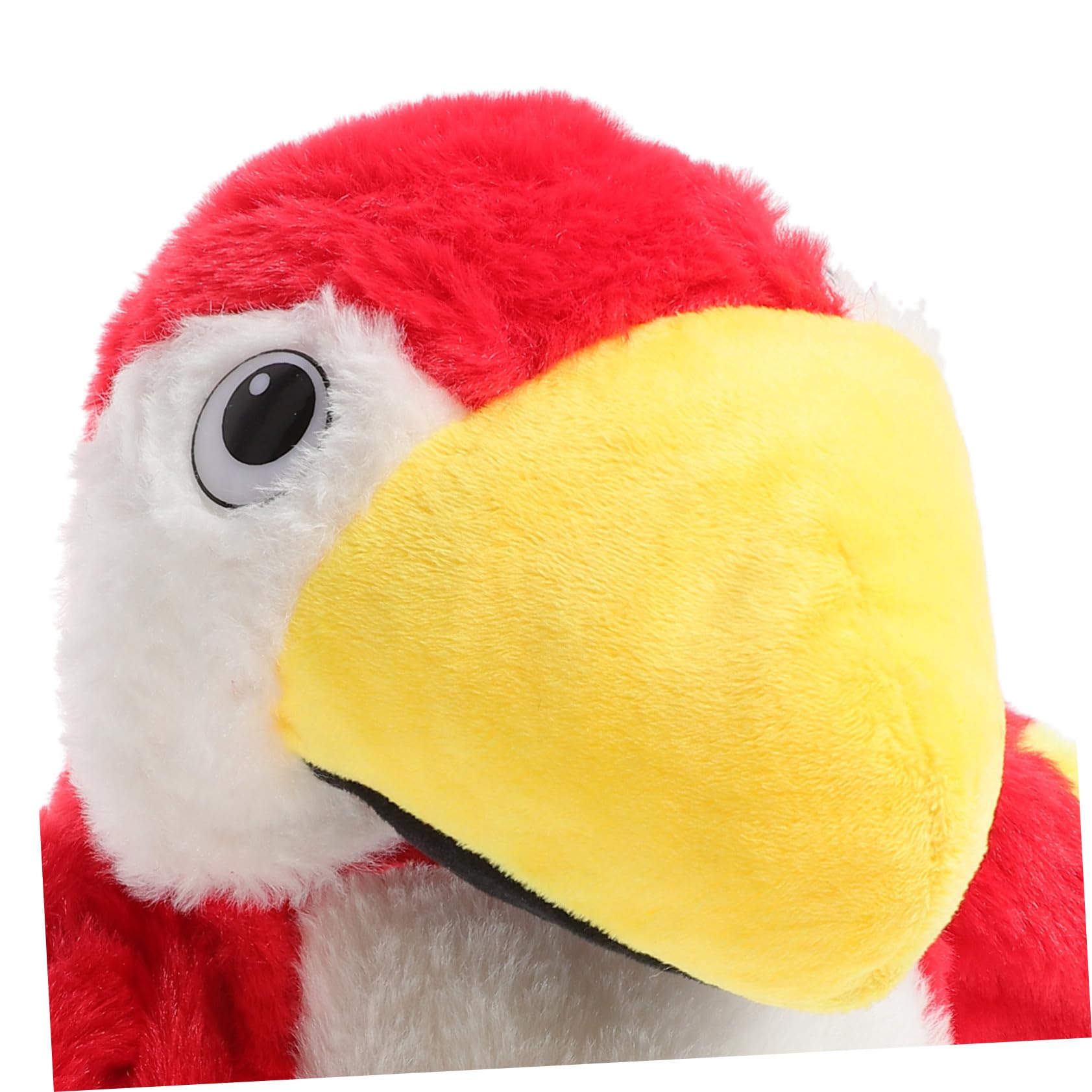 Marioneta de Mano de Peluche con Diseño de Loro Juguete Interactivo para Educación Temprana Roles para Fiestas y Cuentos Infantiles