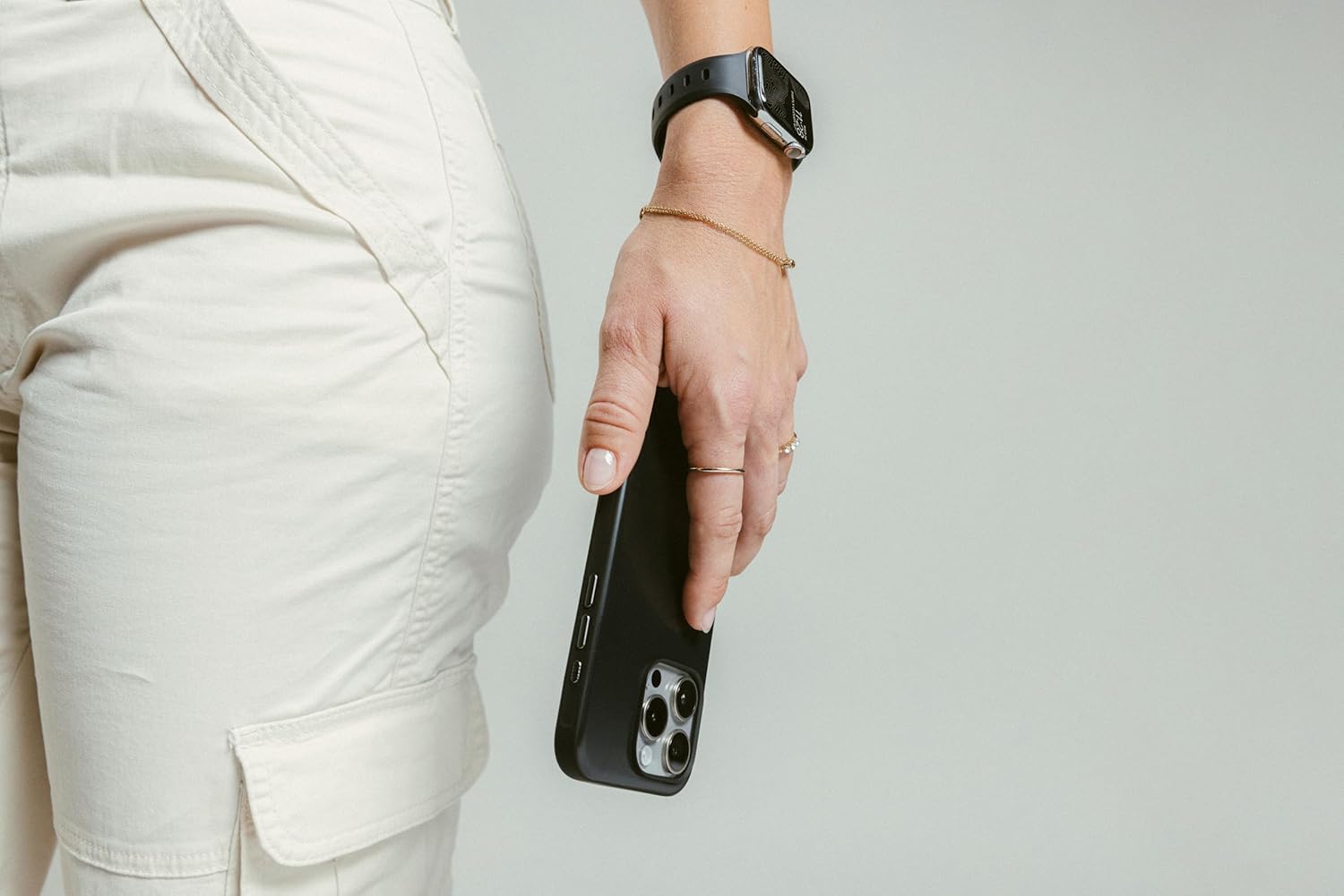 NOMAD Phone 16 Pro Sport Case Black - iPhone 16 Pro Case Magsafe Charging Compatible, Phone Case for iPhone 16 Pro