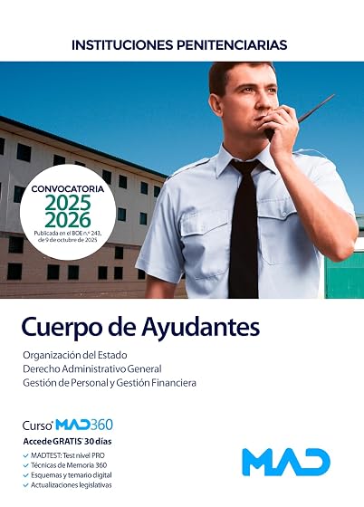 Cuerpo de Ayudantes de Instituciones Penitenciarias 2025-2026