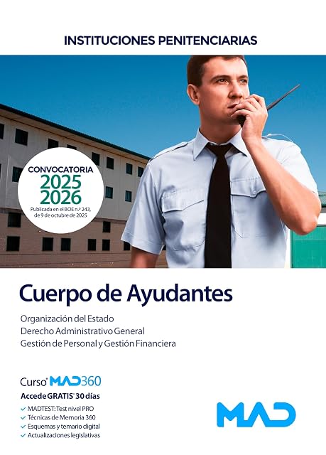 Portada de Cuerpo de Ayudantes de Instituciones Penitenciarias 2025-2026