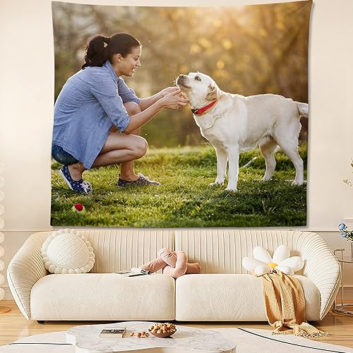 Miniatura 2 de Apdidl Tapiz personalizado para decoración de pared, telón de fondo personalizado para colgar en la pared para estética de dormitorio, carga de