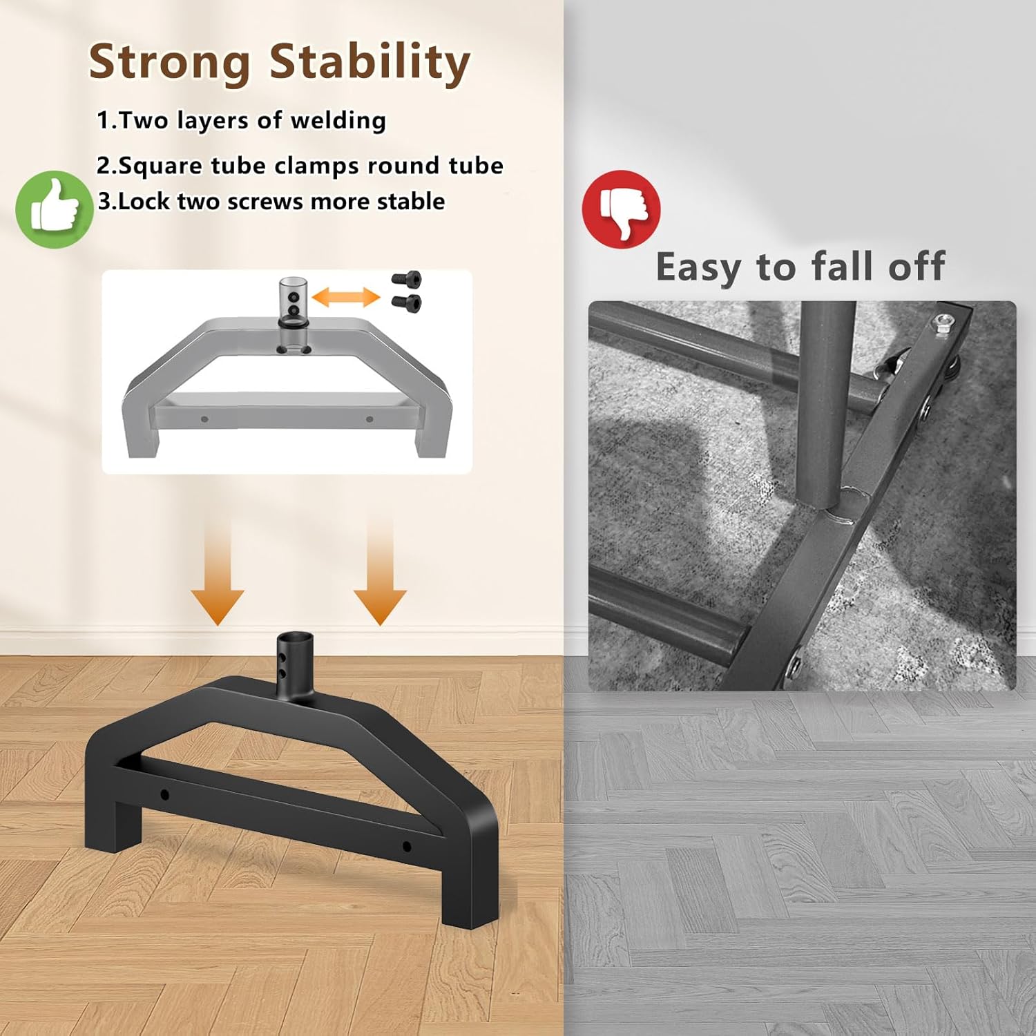 Heavy Duty Clothes Rack for Hanging Clothes 350lbs Clothing Rack 3" industrial Wheels 51 to 71" W x 16.53" D x 65" to 71" H Adjustable Rolling Clothes Rack Coat Rack Garment Rack Black