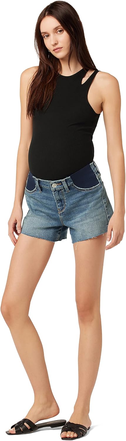 Hudson Womens Gemma Maternity, Cut Off Jean Short