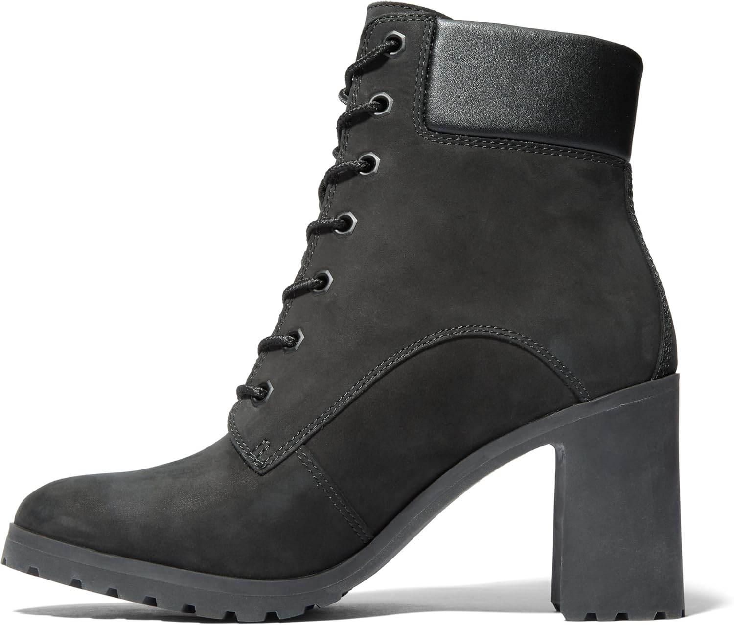 Timberland Womens Allington Lace Up Casual Boots Ankle High Heel 3" & Up - Brown - Image 7