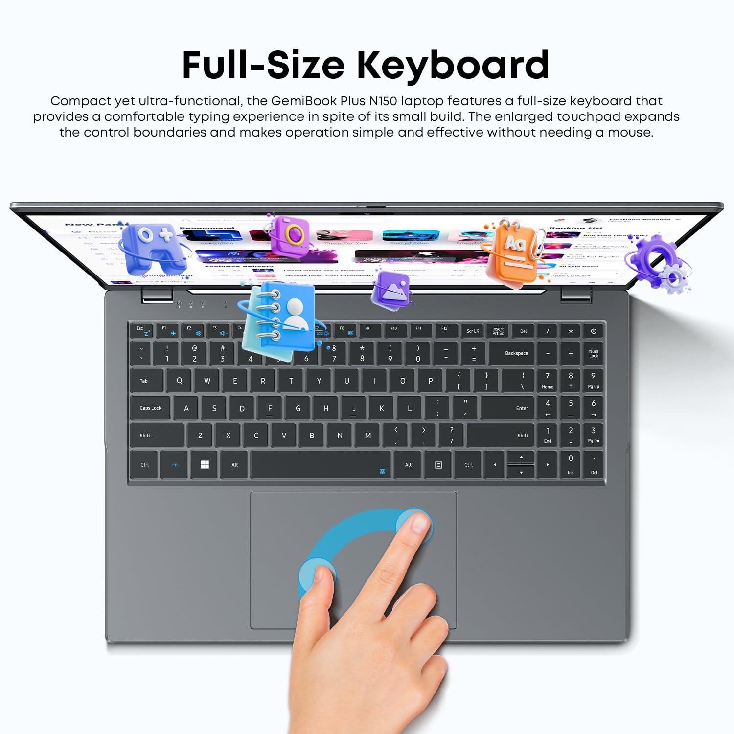 CHUWI Laptop CoreBook Plus, 16 GB LPDDR5 RAM 512 GB SSD, laptop