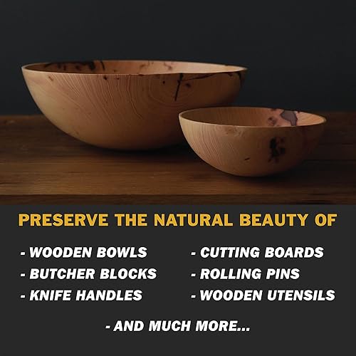 Miniatura 7 de WALRUS OIL - Cera de madera, lata de 3 onzas, apta para alimentos de la FDA, cera para tabla de cortar y crema para tabla