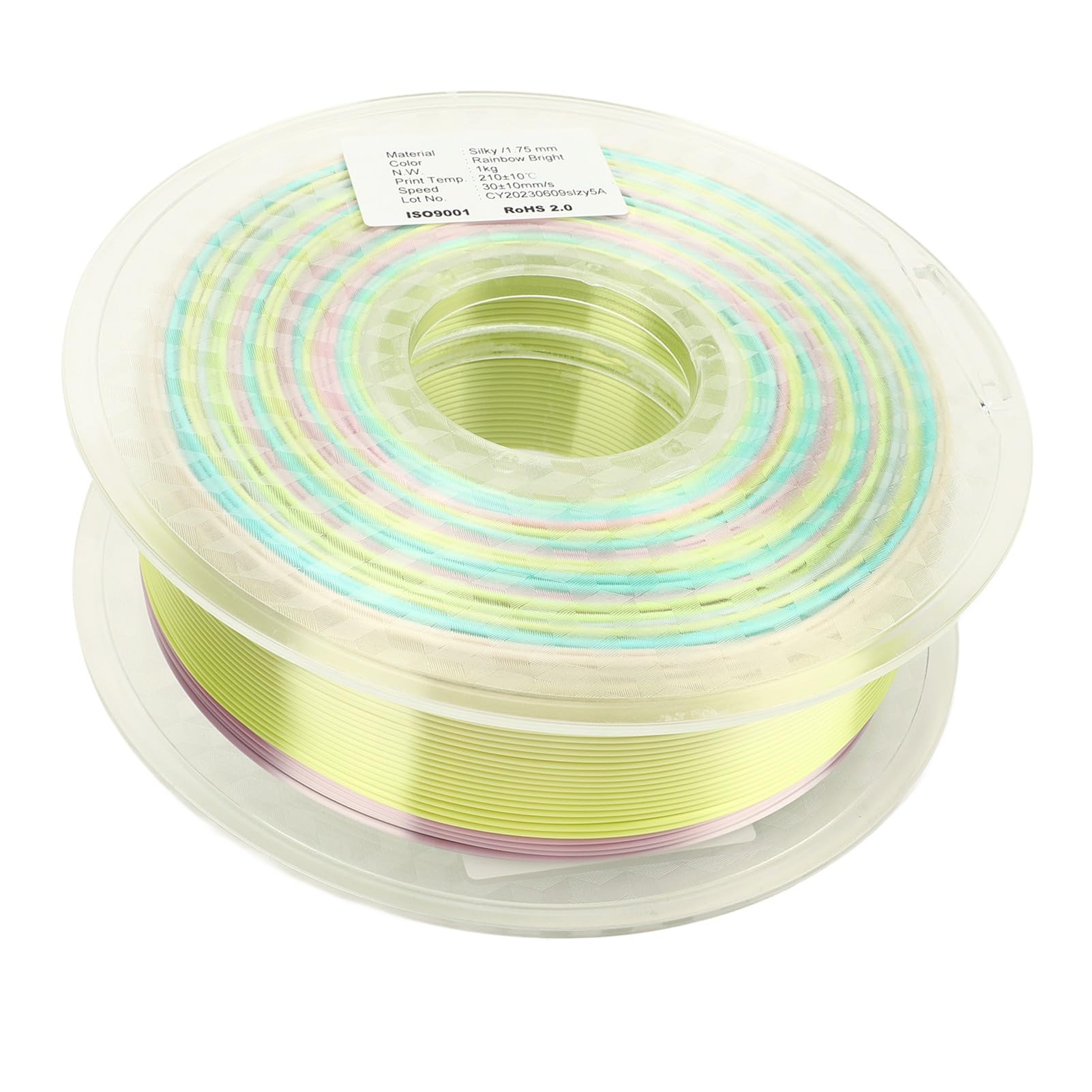 PLA Filament Color Gradient Rainbow Wielokolorowy Jedwabisty Błyszczący 1,75 mm Filament do drukarki 3D
