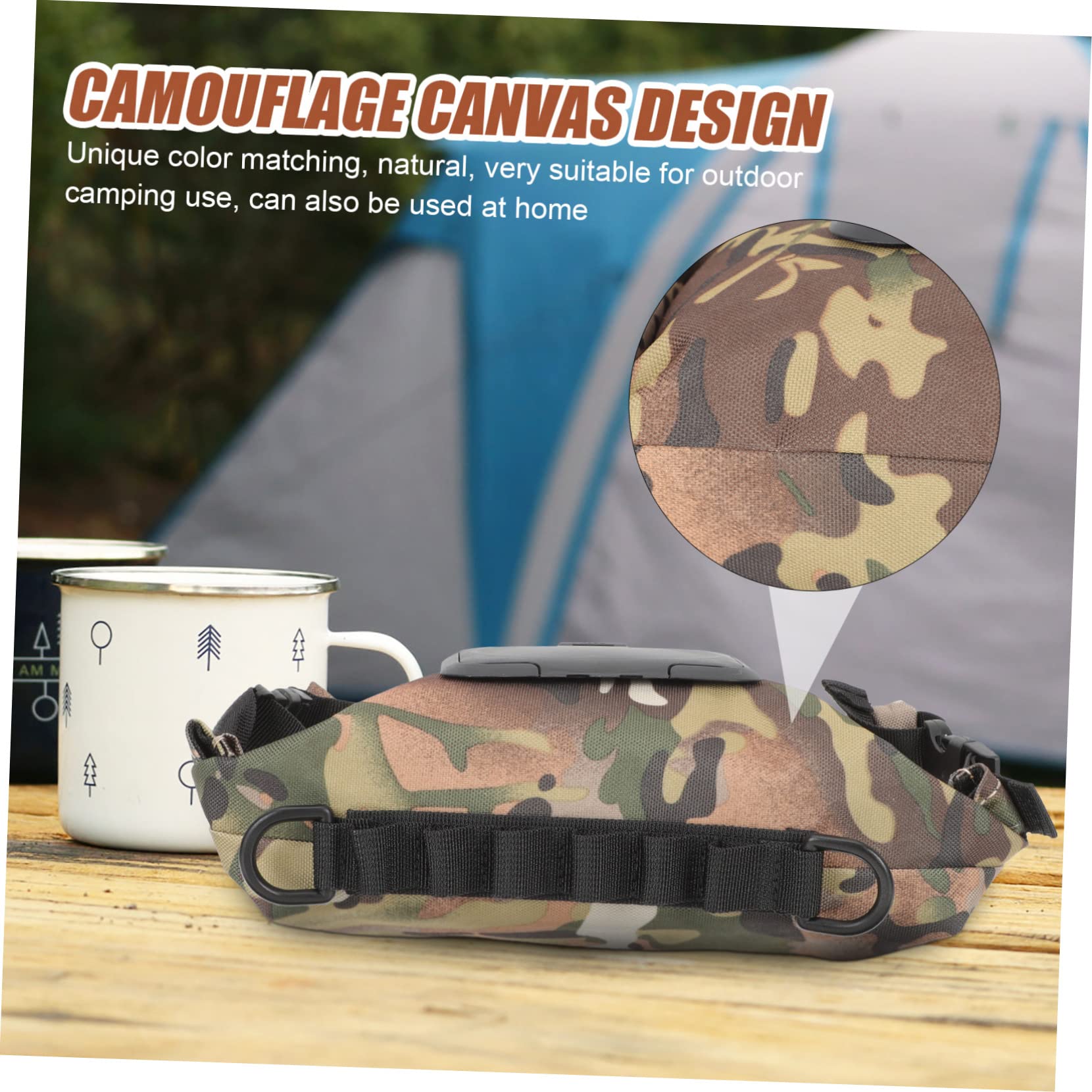 Ciieeo Boîte De 3 Pièces Distributeur De Serviettes pour Le Camping Lingettes Sucettes Étui à Lingettes pour à Langer Essuyez Le Distributeur Boite à Essuyer Voyage Toile Portable