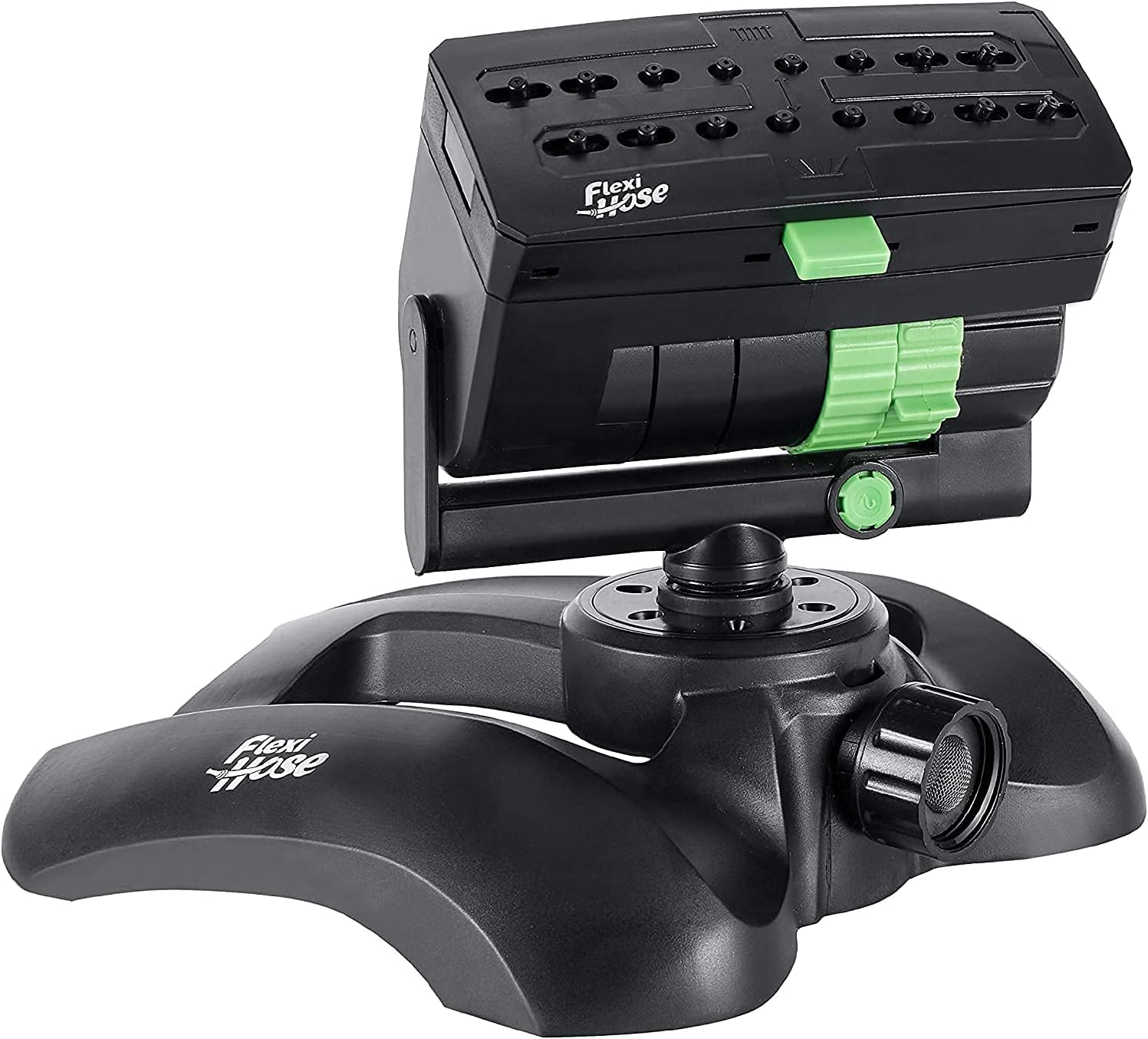 Flexi Hose Mini Oscillating Sprinkler with Pivoting Head