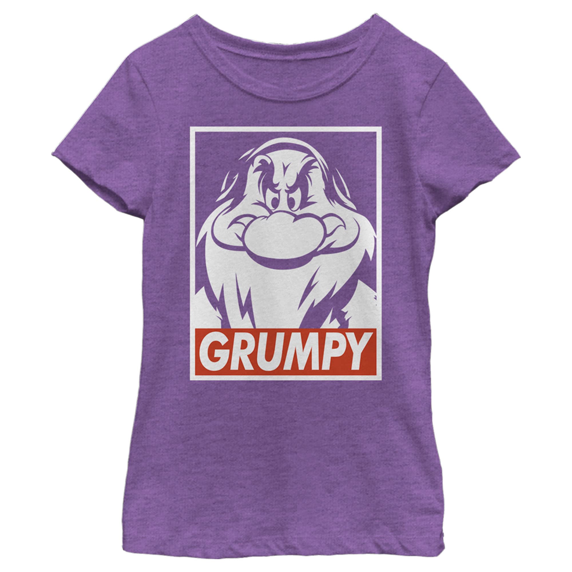 Disney Girl's Snow White and the Seven Dwarfs Grumpy T-Shirt