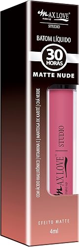 MAXLOVE Batom Nude Matte 30H 656 Max Love