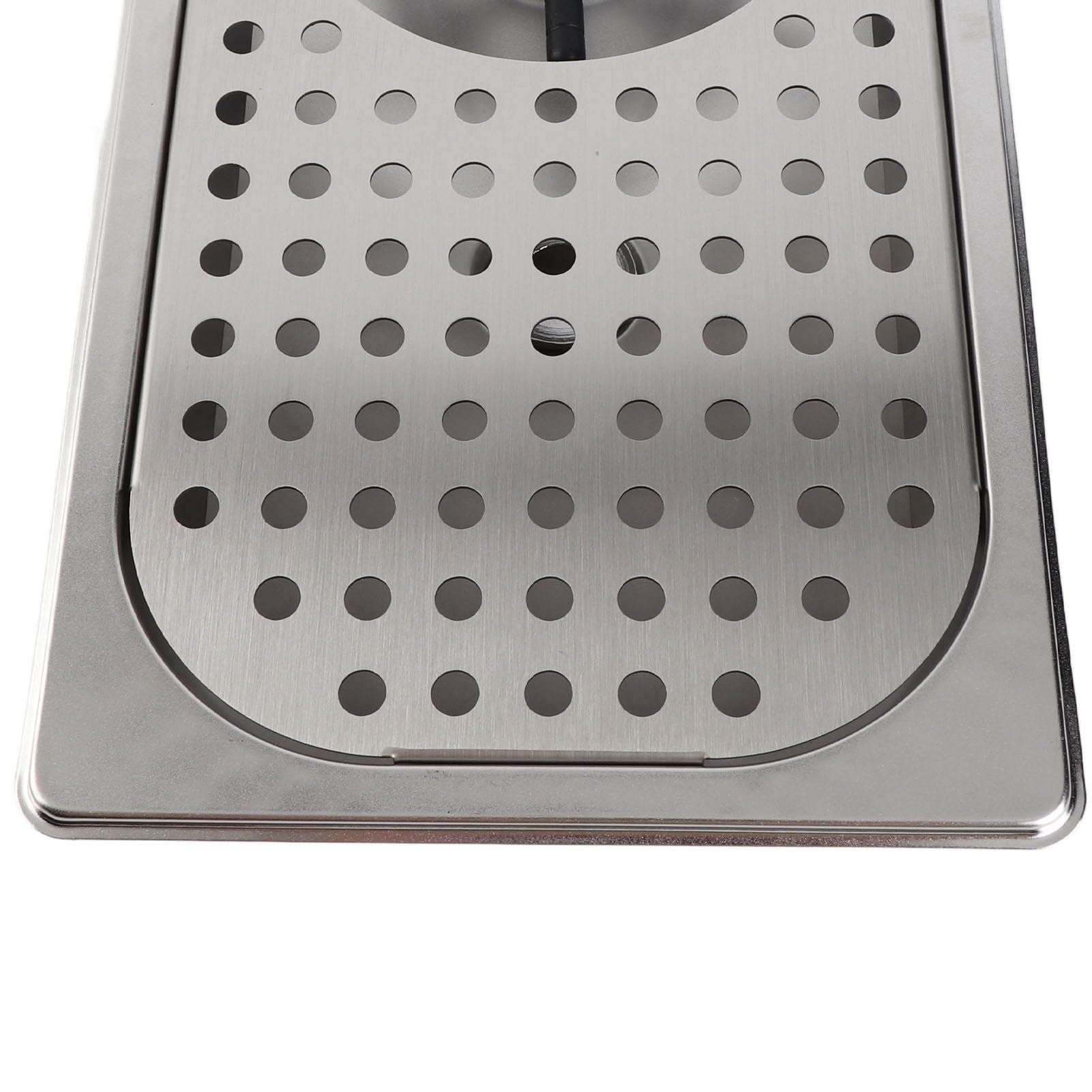 Generic Lavadora de Tazas de Enjuague de Vidrio, Equipo de Botella de Fregadero Automático de Acero Inoxidable 304 para el Hogar, Bar, Cafetería con Bandeja de Goteo de Drenaje