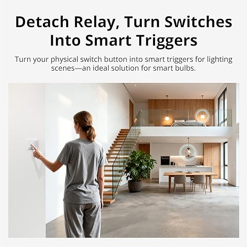 Miniatura 7 de SONOFF Interruptor inteligente MINI Duo-L Zigbee, sin cable neutro, Zigbee 3.0, doble canal, diseño compacto, funciona con Alexa, Google Home