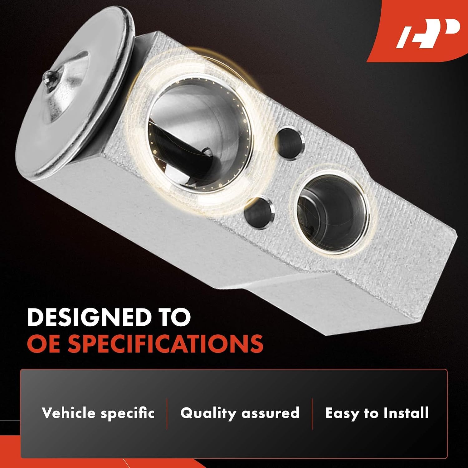 A-Premium AC Expansion Valve Compatible with Audi A4 allroad/A4 Quattro/A5 Quattro/A5 Sportback/A6 allroad/Q5/A6 Quattro/e-tron Quattro/e-tron S/e-tron S Sportback/e-tron Sportback/Q5 PHEV/Q5/RS5