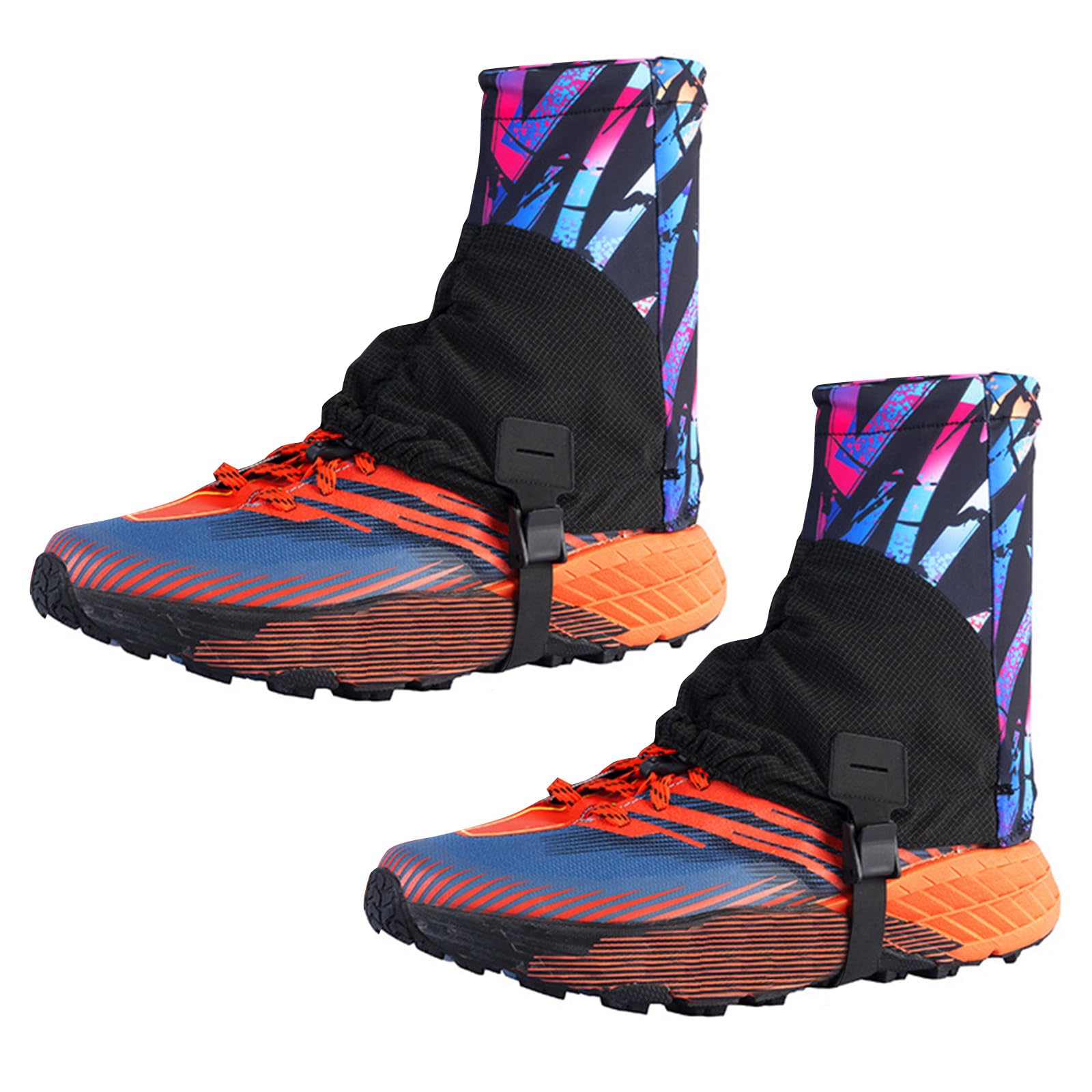 oringnat Outdoor Trail Gaiters Low Ankle Gaters Protective Breathable Sand for Running Hiking Trail Racings