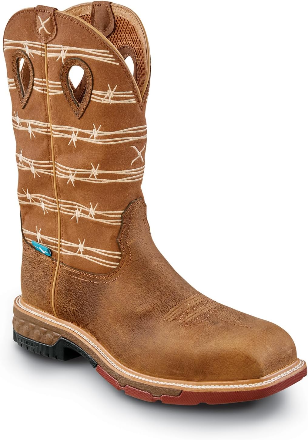 Twisted X , Men's, Comp Toe, EH, WP, Slip Resistant, Pull On Wellington