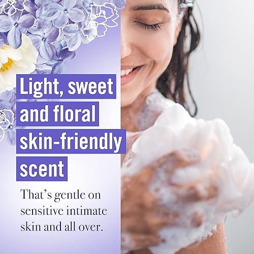 Miniatura 4 de Vagisil Scentsitive Scents - Lavado femenino íntimo diario para mujer, lila primaveral, probado por ginecólogos, fresco y suave con la piel, 12