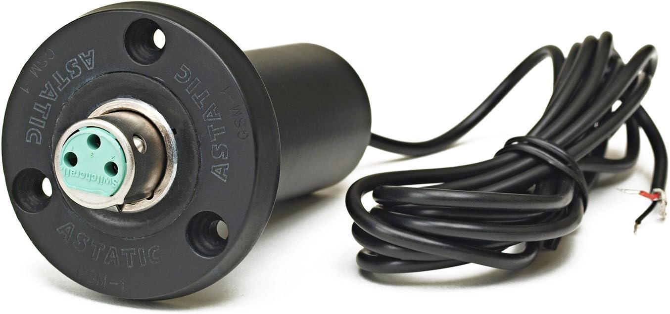 Astatic GSM-1 Shock Mount Gooseneck Microphone - Superior Isolation