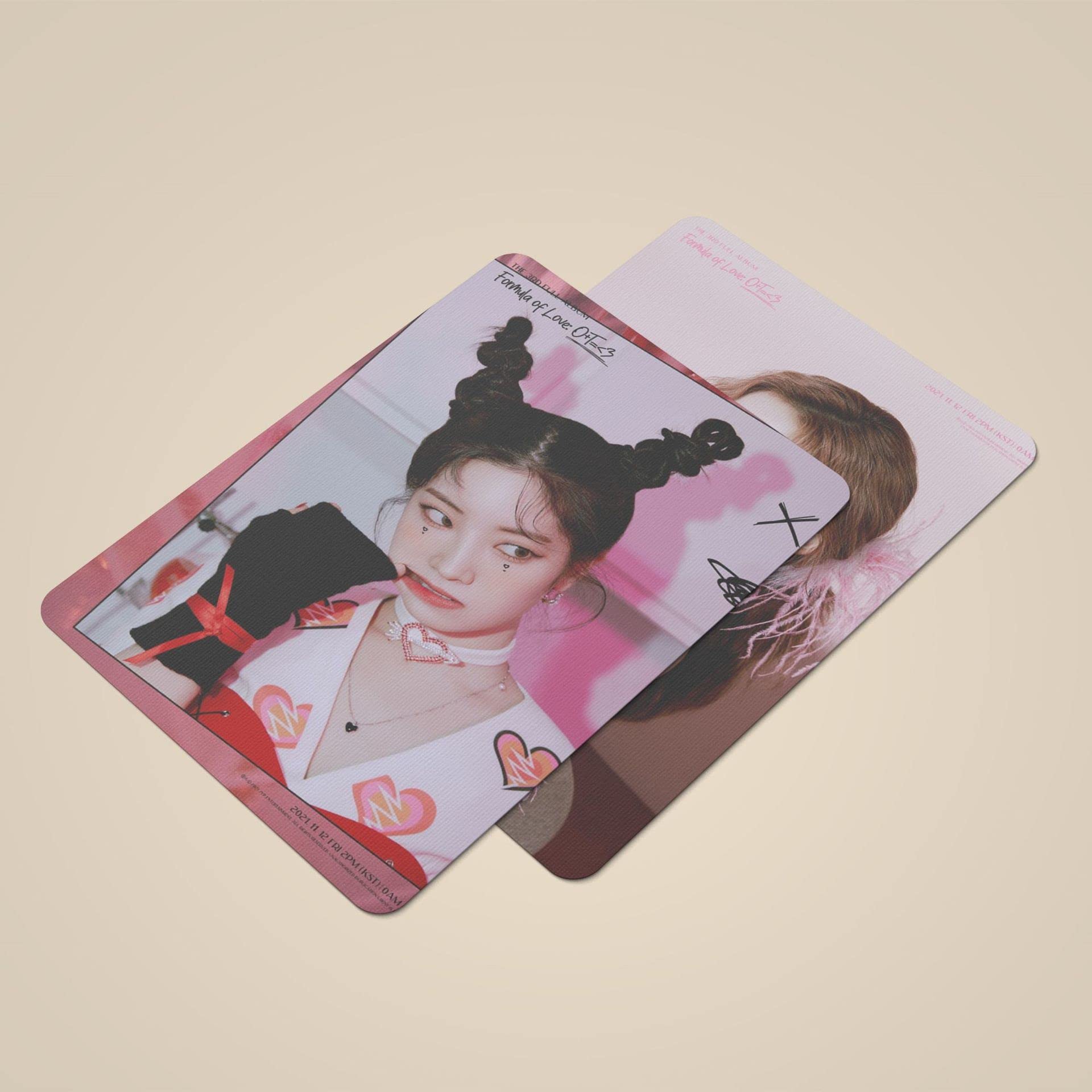 54pcs Twice Formula of Love Photocards Twice 2022 Lomo Cards Twice
