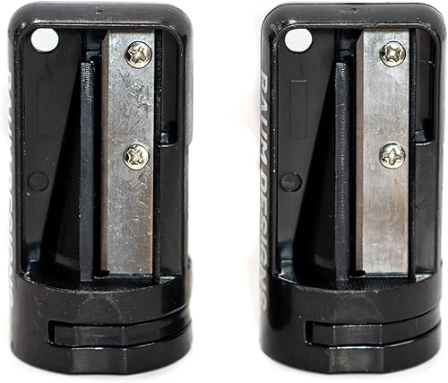 Miniatura 2 de Paquete de 2 sacapuntas de carpintero manual portátil para carpintería