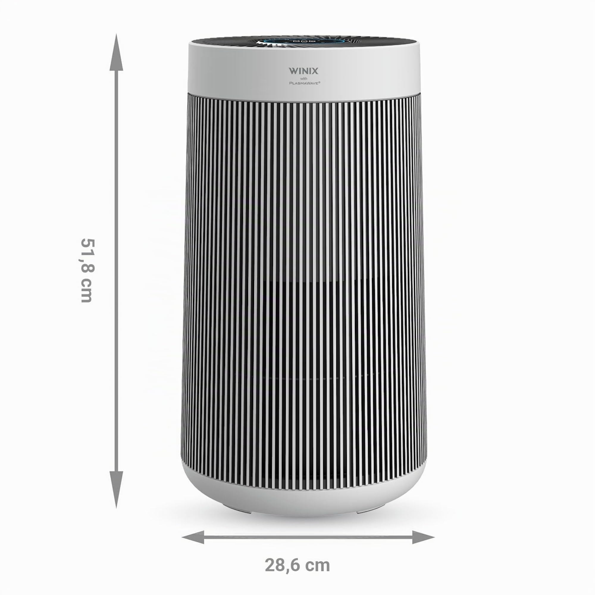 WINIX T800 Purificateur d'Air WiFi Alexa 120m² CADR 500m³/h Filtre HEPA | Connecté App Contrôle, Filtre HEPA & Charbon, Élimine Allergies Pollen PM2.5 Fumée, Capteur Qualité, Mode Auto Smart
