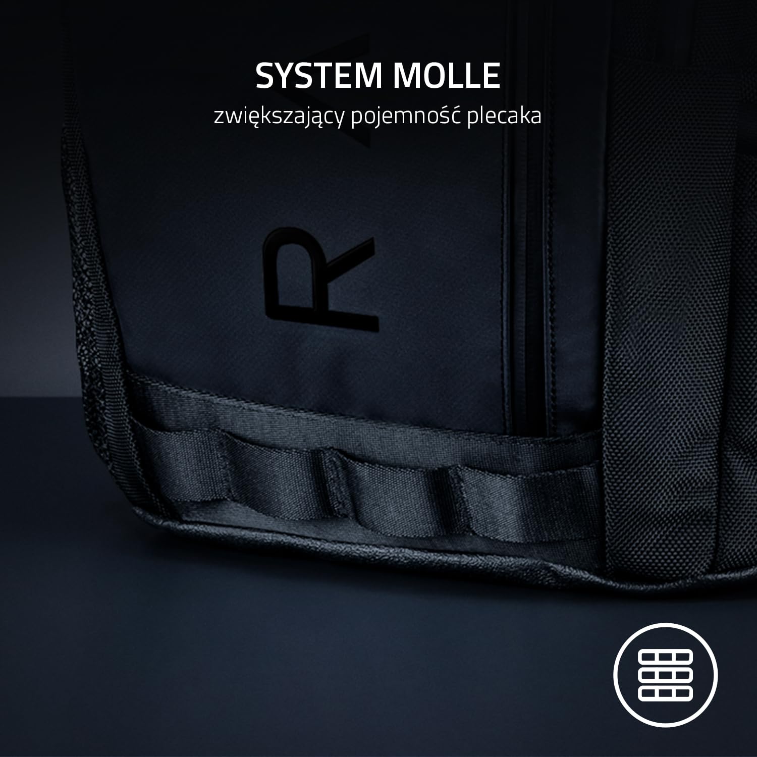 Razer Rogue V3 Backpack (15,6") Black Edition - kompaktowy plecak podróżny (kieszeń na laptopa do 15 cali, odporny na ścieranie, powłoka zewnętrzna z poliestru), czarny