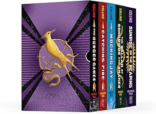 Hunger Games 5-Book Hardcover Box Set (The Hunger Games, Catching Fire, Mockingjay, The Ballad of Songbirds and Snakes, Sunrise on the Reaping)